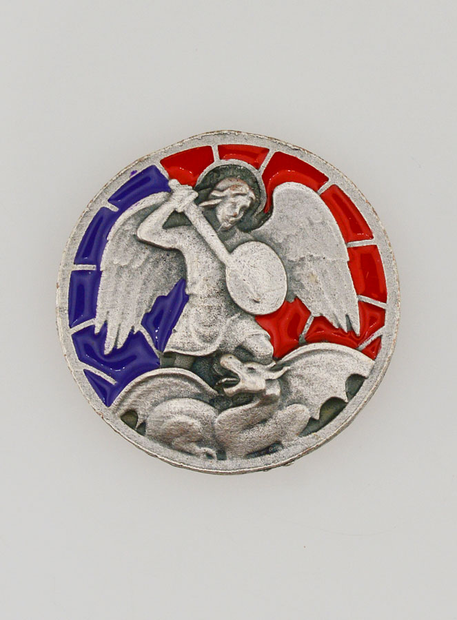 Plaque Auto Magnet - Saint Michel (pic 1)