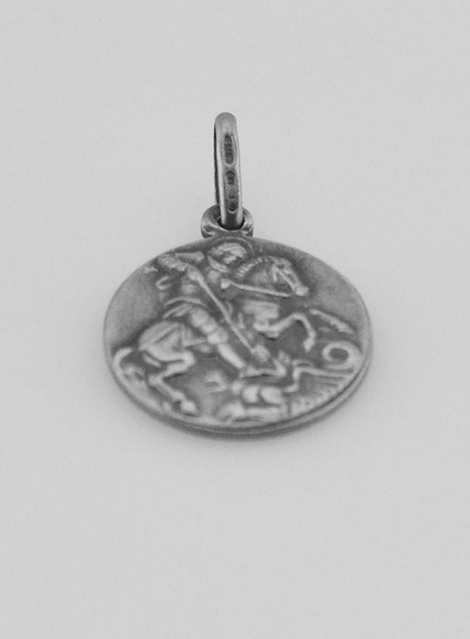 Médaille du Voyageur Saint Georges en Argent (pic 2)