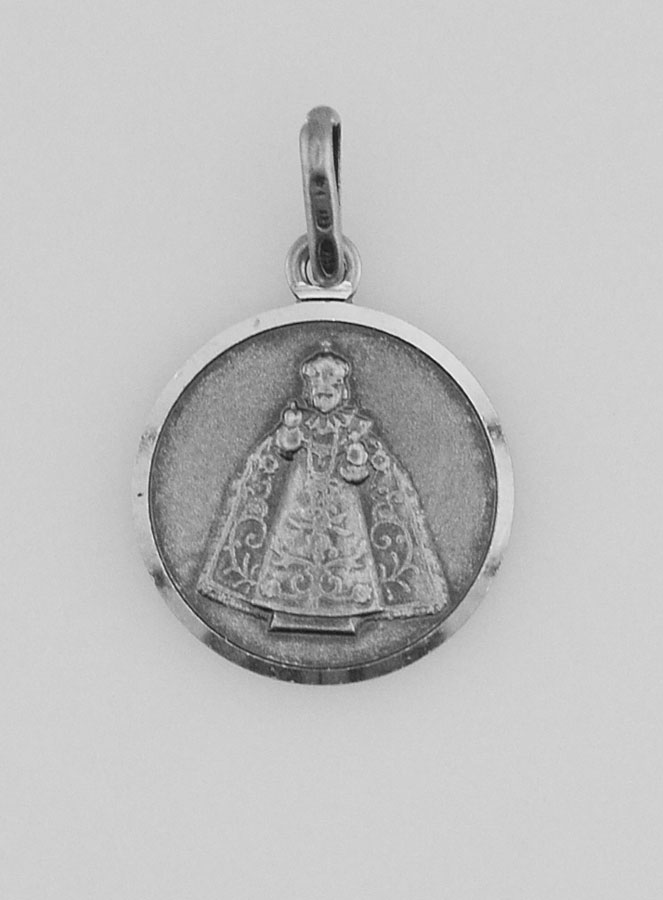 Médaille Argent Enfant Jésus de Prague (pic 1)