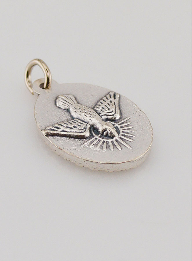 Médaille Bord Torsadé 25mm - Pape François (pic 4)
