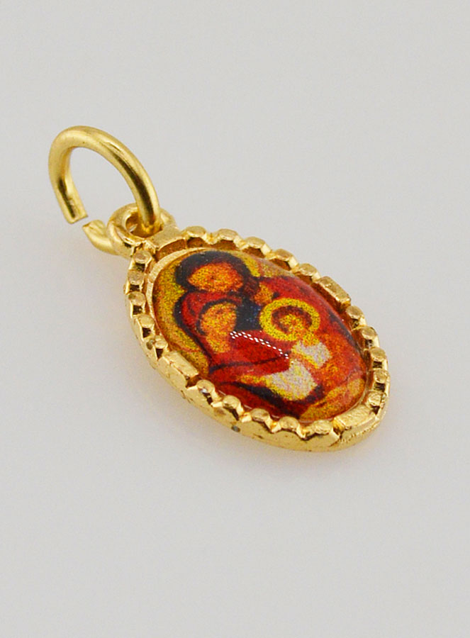 Médaille Bord Torsadé 15mm - Sainte Famille (pic 3)