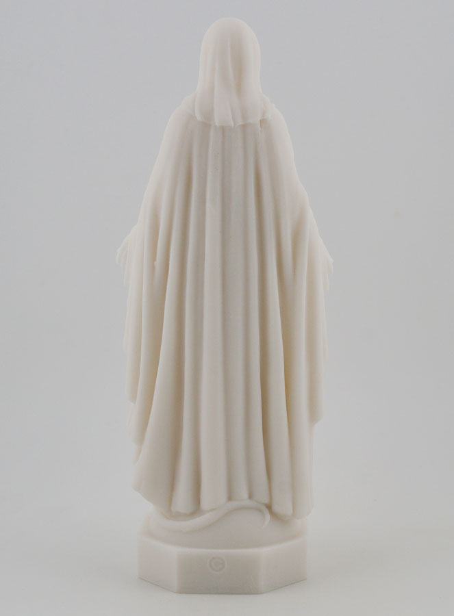 Statue Vierge Miraculeuse aux Rayons Dorés - 17cm (pic 4)