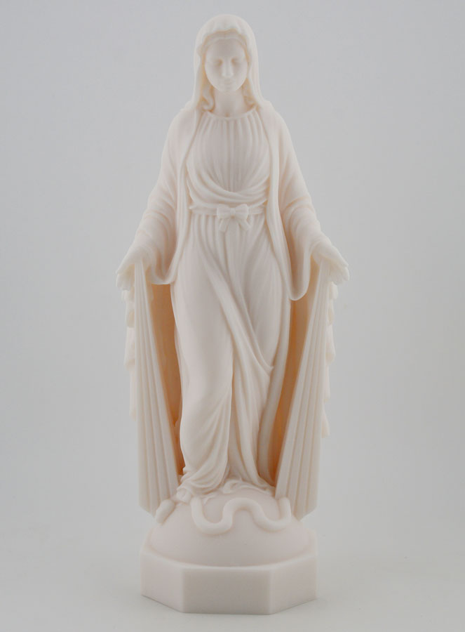 Statue Vierge Miraculeuse aux Rayons - 23 cm (pic 1)
