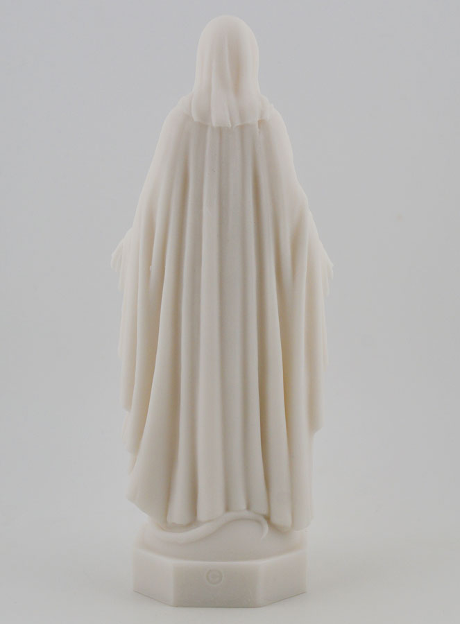 Statue Vierge Miraculeuse aux Rayons Dorés - 23 cm (pic 4)