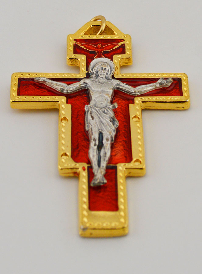 Croix de Saint Damien - Rouge (pic 2)