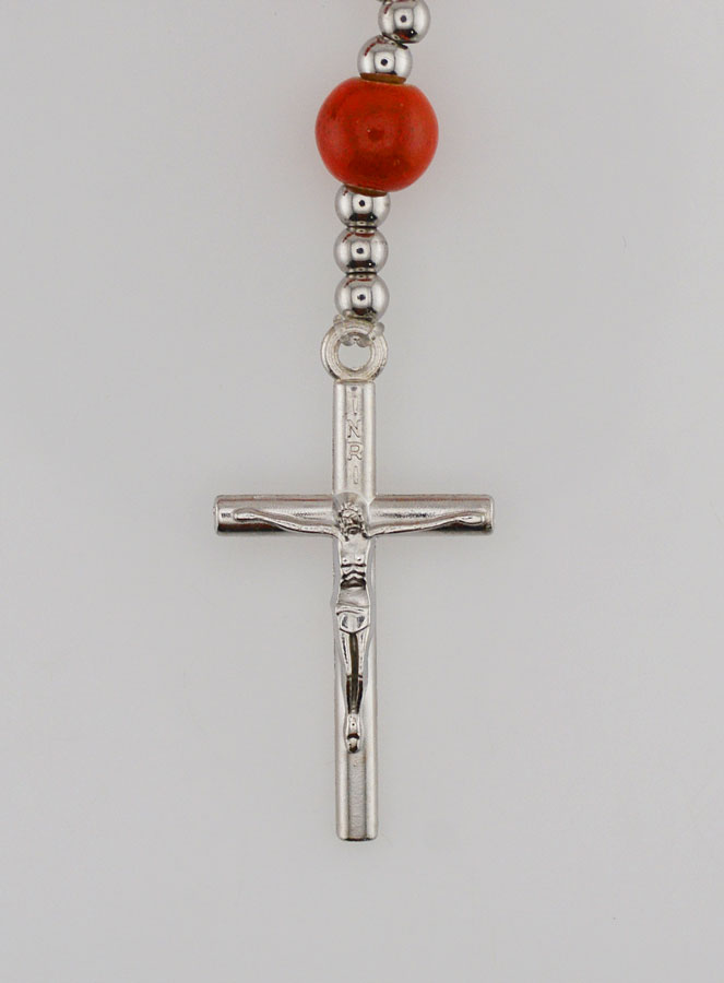 Chapelet Élastique en Céramique - Sacré Coeur de Jésus (pic 3)