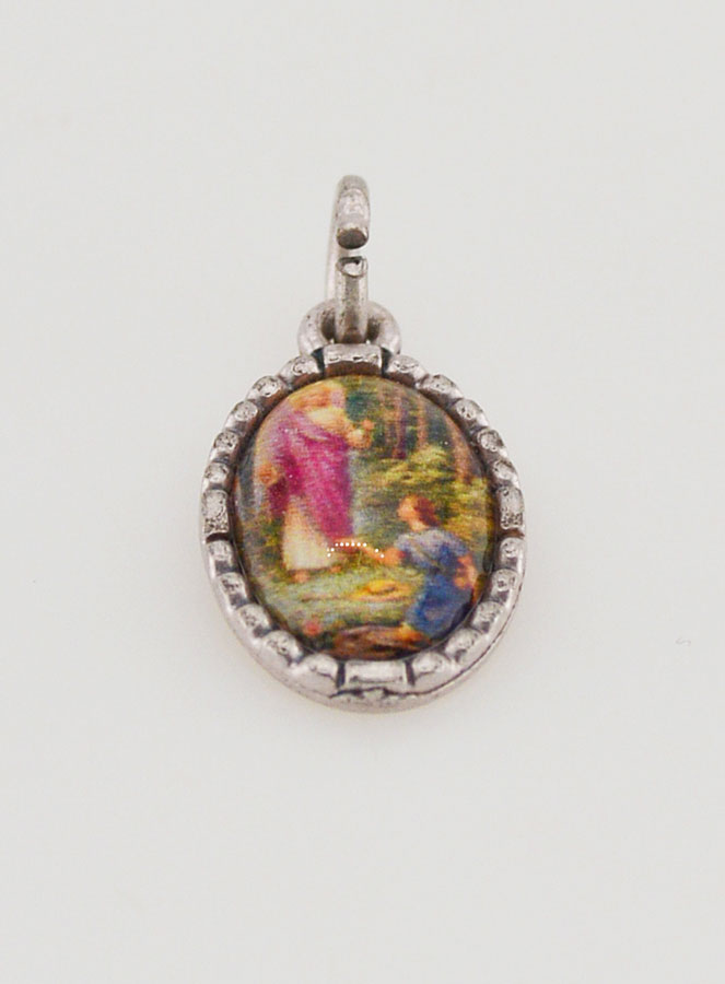 Médaille Bord Torsadé 15mm - Saint Raphaël Archange (pic 2)