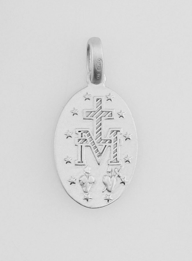 Médaille Miraculeuse en Argent - 16mm (pic 4)