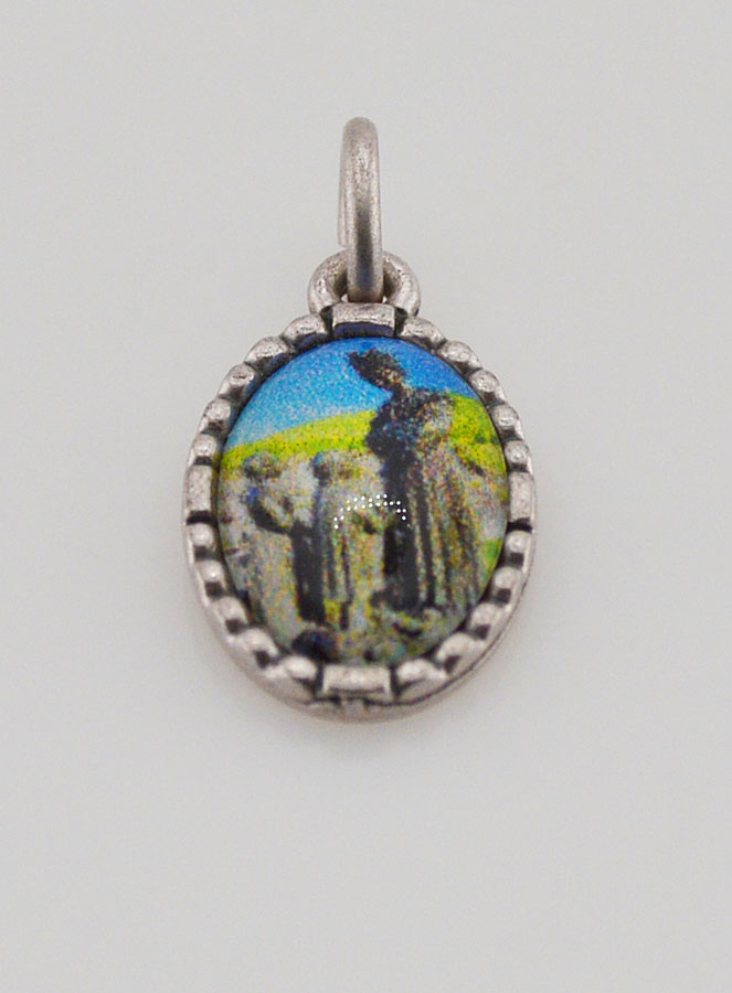 Médaille Bord Torsadé 15mm - ND de la Salette (pic 2)