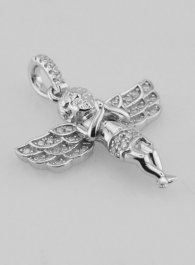 Pendentif Ange-Gardien en Argent (pic 3)