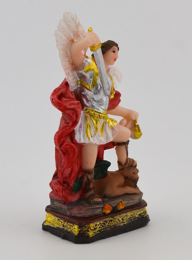 Statue Saint Michel 8cm (pic 3)