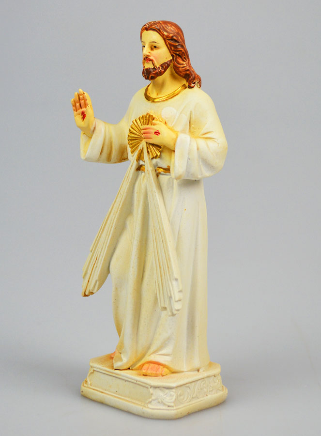 Statue Christ Miséricordieux - 13 cm (pic 2)