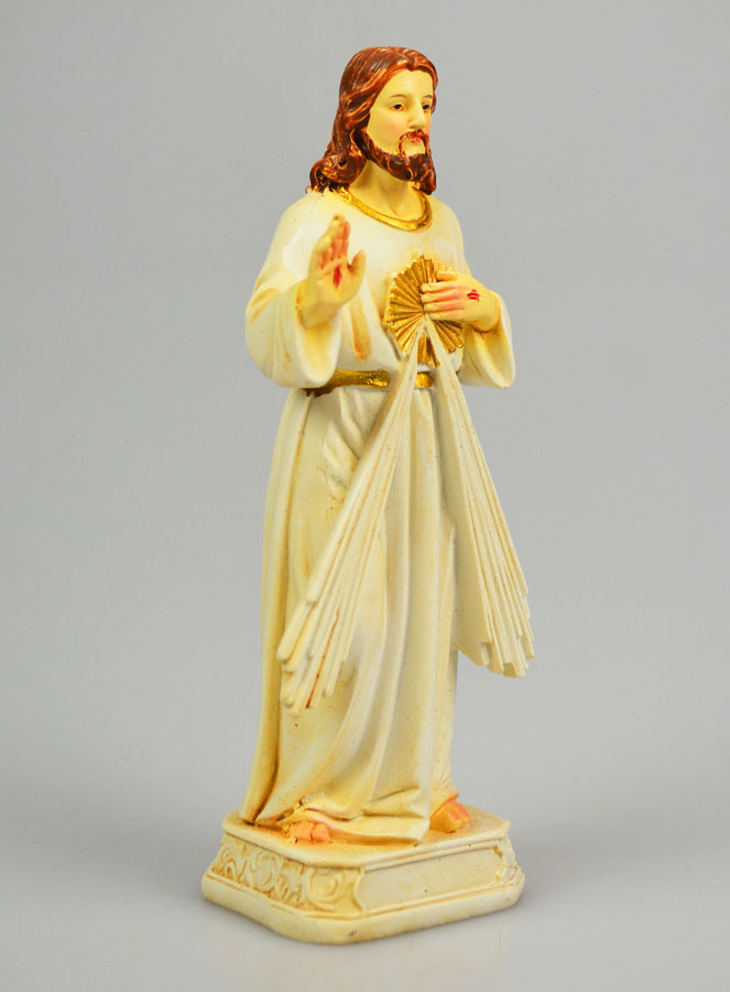 Statue Christ Miséricordieux - 13 cm (pic 3)