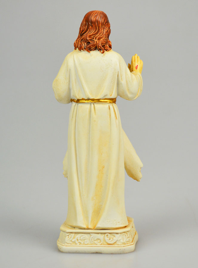 Statue Christ Miséricordieux - 13 cm (pic 4)