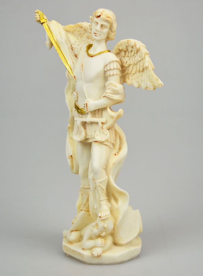 Statue de Saint Michel Archange - 20cm (pic 2)