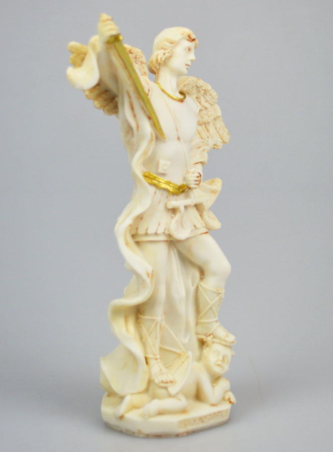 Statue de Saint Michel Archange - 20cm (pic 3)