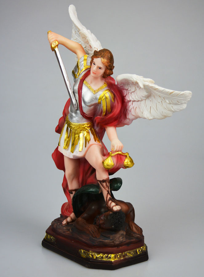 Statue Saint Michel Archange - 30cm (pic 2)
