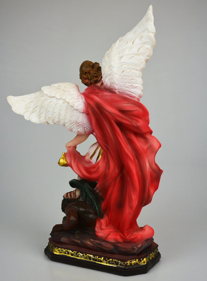 Statue Saint Michel Archange - 30cm (pic 4)