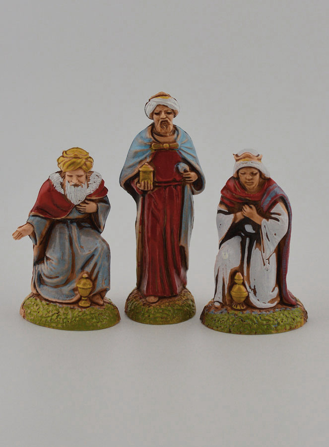 Santons Rois Mages - 6 cm (pic 1)