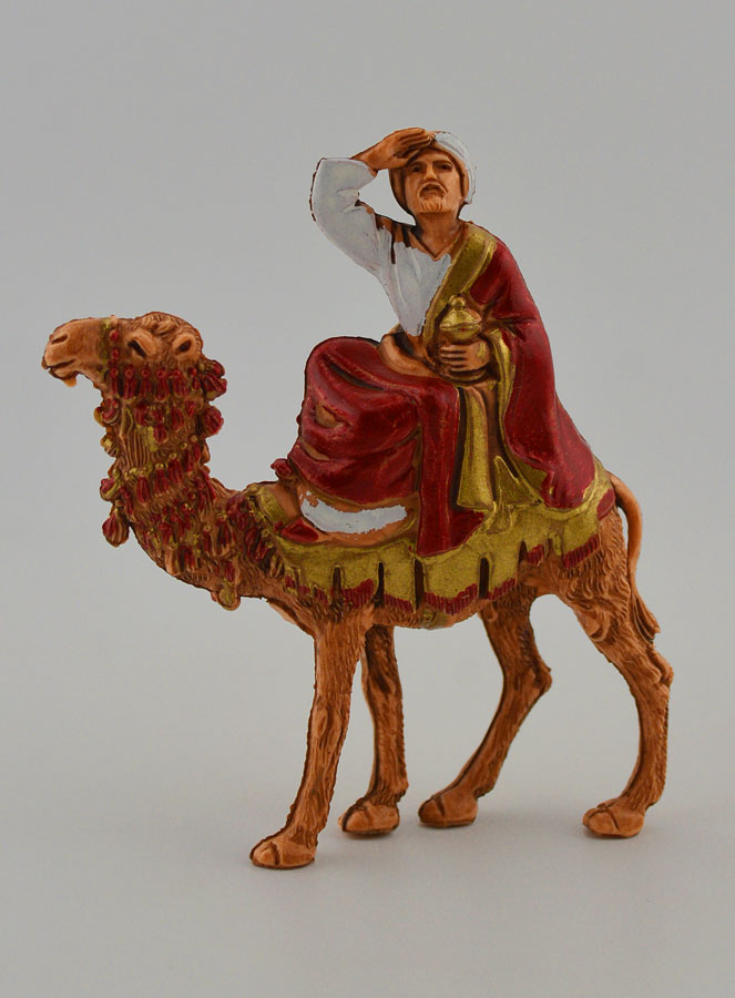 Santons Rois Mages sur Chameau - 6 cm (pic 2)