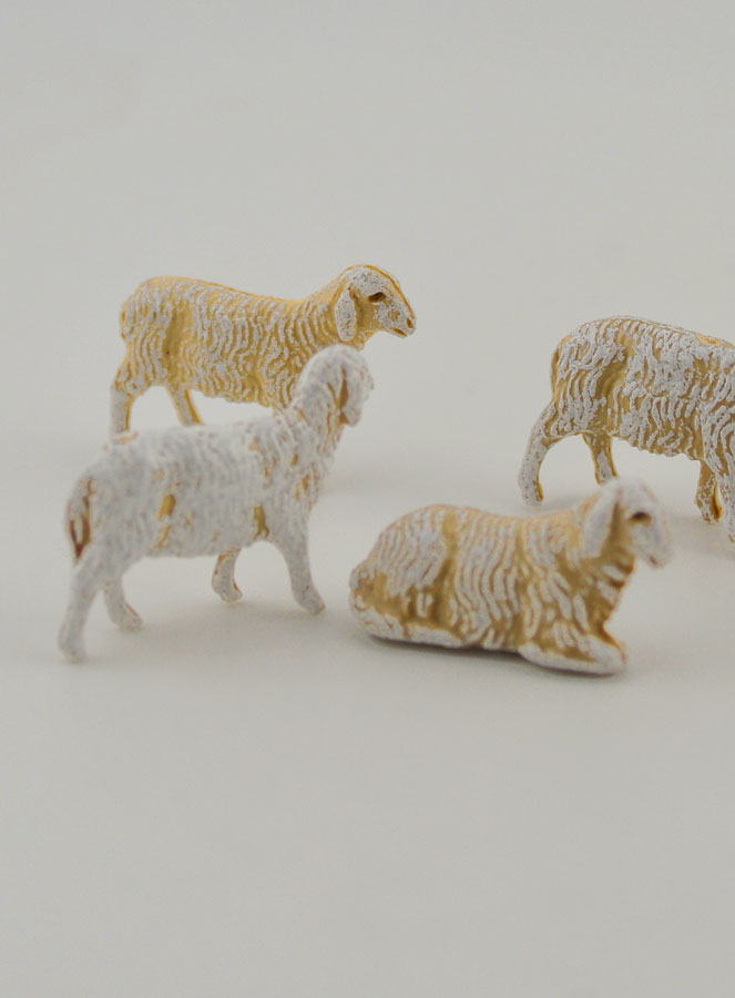 Santons Troupeau de Moutons - 3 cm (pic 2)