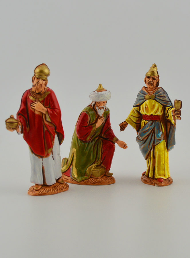 Santons Rois Mages - 6,5 cm (pic 1)