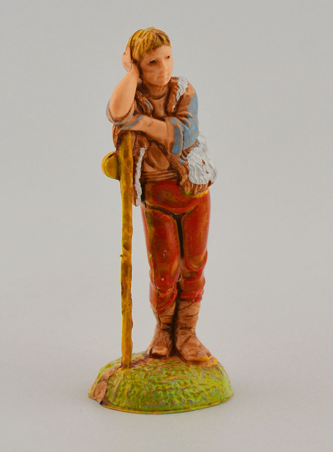 Santon Jeune Berger et son Bâton - 6 cm (pic 3)