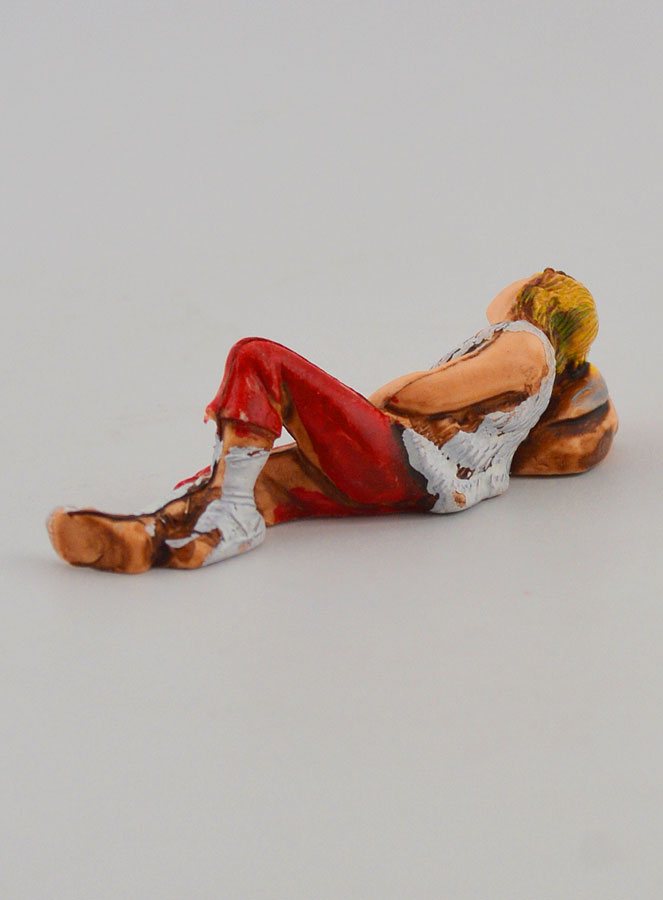 Santon Jeune Berger Endormi - 6 cm (pic 3)