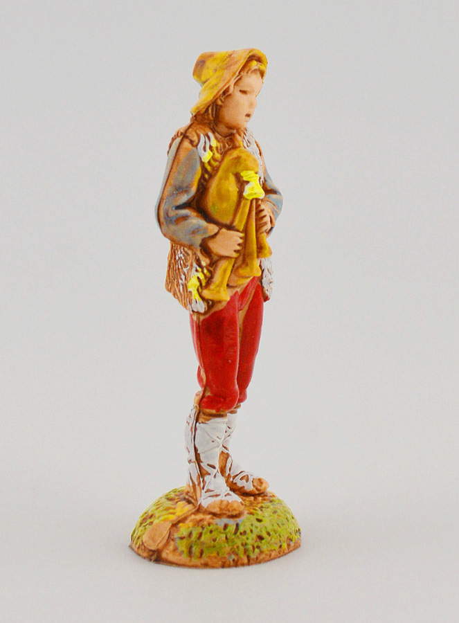 Santon Musicien Joueur de Cornemuse - 6 cm (pic 3)