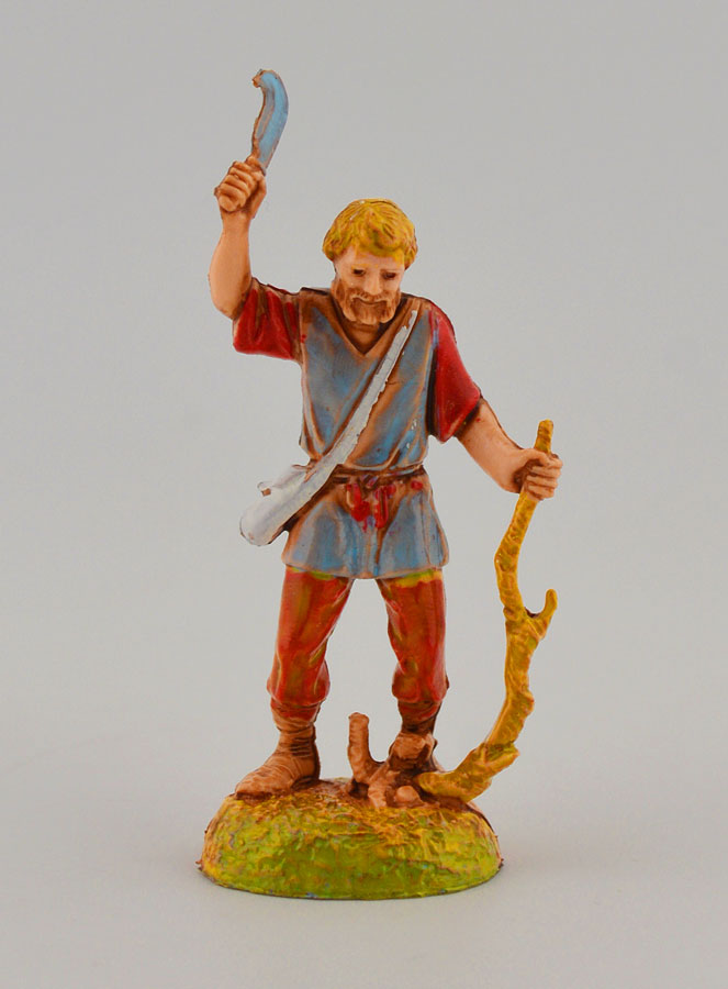 Santon Bûcheron - 6 cm (pic 1)