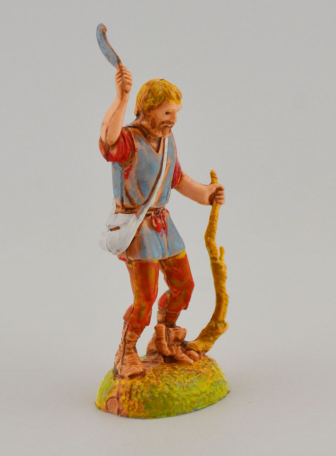 Santon Bûcheron - 6 cm (pic 3)