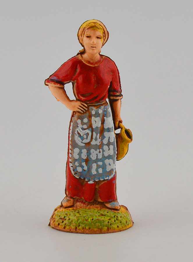 Santon Femme avec Cruche - 6 cm (pic 1)