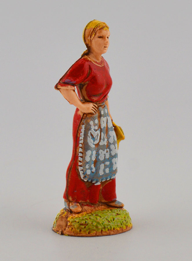 Santon Femme avec Cruche - 6 cm (pic 3)