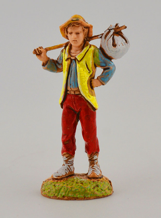 Santon Berger au Baluchon - 6 cm (pic 1)