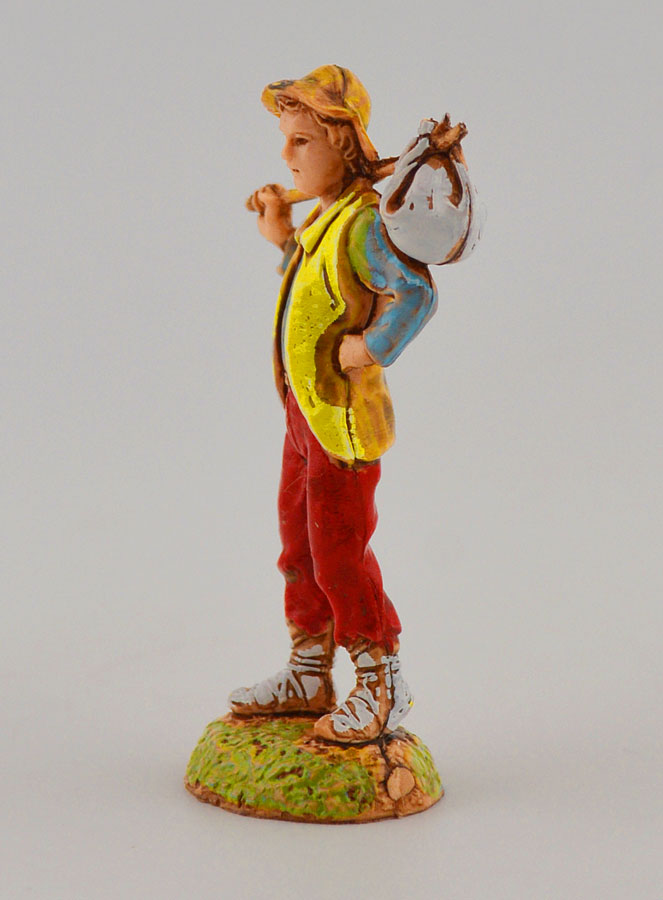 Santon Berger au Baluchon - 6 cm (pic 2)