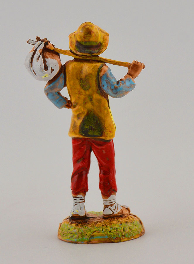 Santon Berger au Baluchon - 6 cm (pic 4)