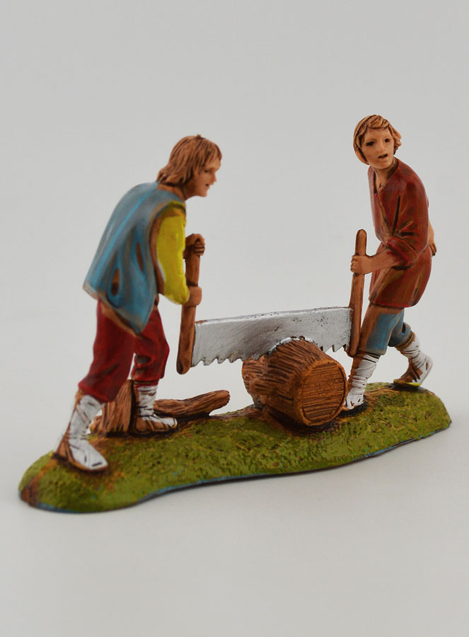 Santons Bûcherons - 6 cm (pic 3)