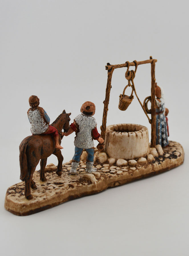 Santon Scène du Puits - 6 cm (pic 4)