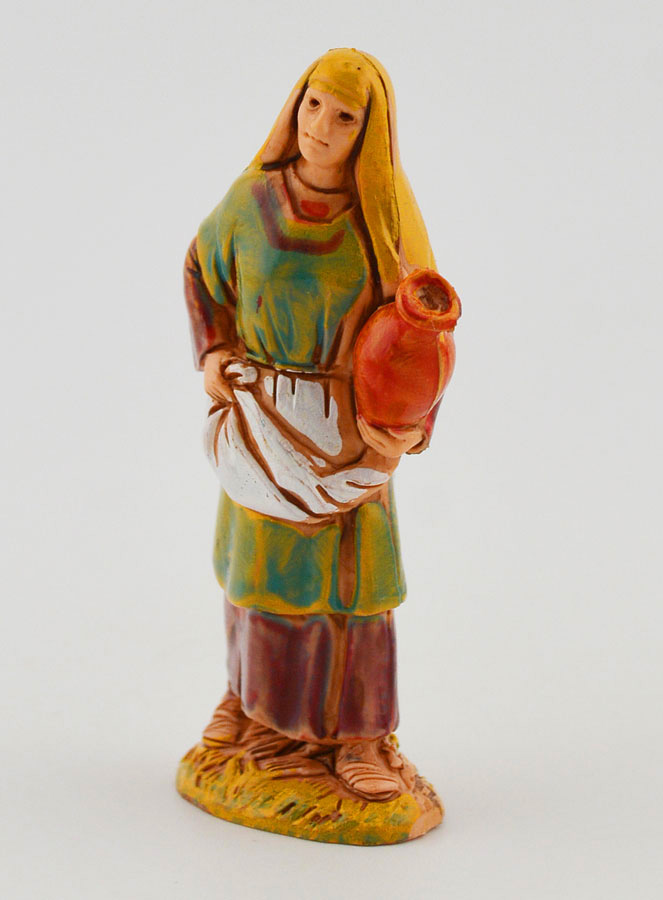 Santon Femme et sa Jarre - 6 cm (pic 2)