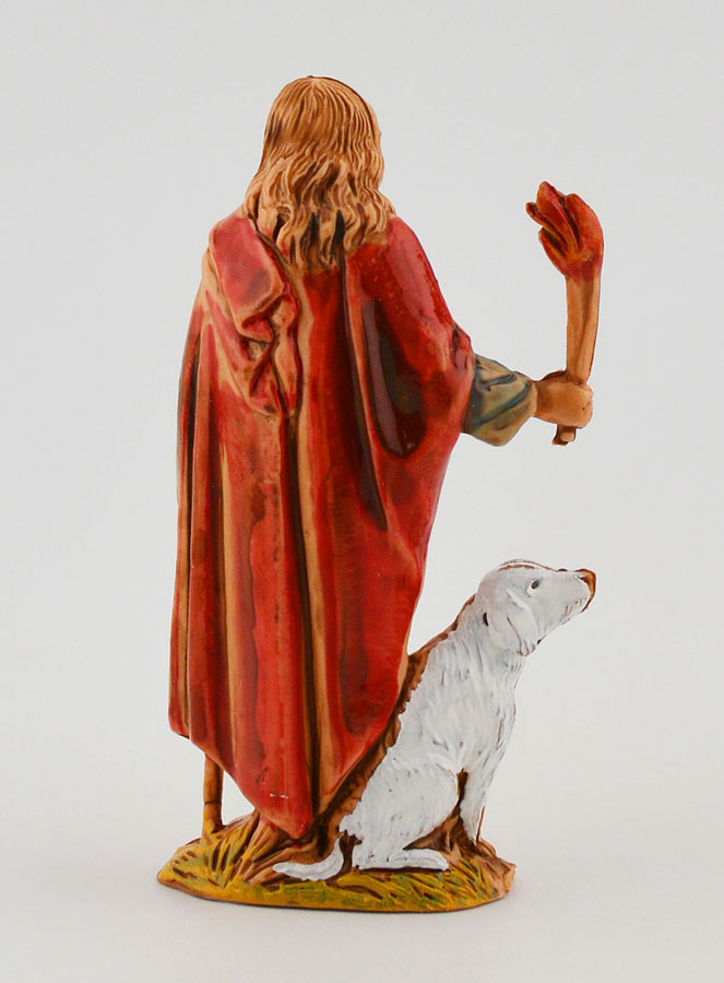Santon Veilleur de Nuit et son Chien - 6 cm (pic 4)
