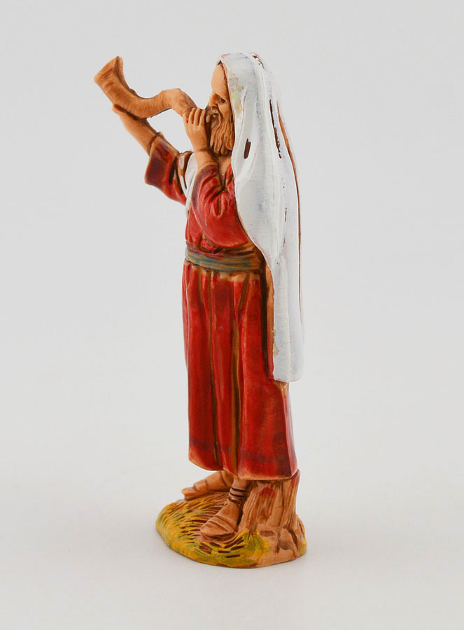 Santon Musicien Joeur de Shofar - 6 cm (pic 2)