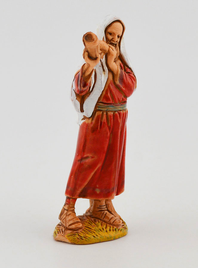 Santon Musicien Joeur de Shofar - 6 cm (pic 3)