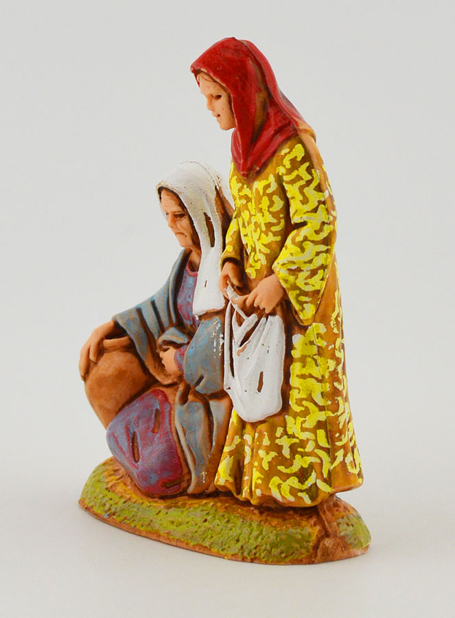 Santon Femmes Avec Amphore et Linge - 6 cm (pic 2)