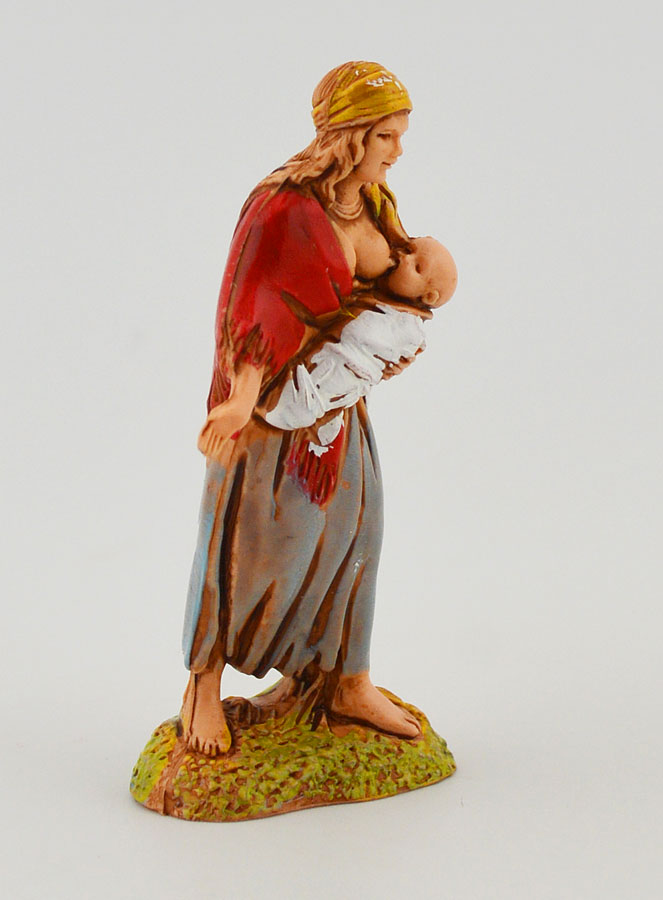Santon Femme Allaitante - 6 cm (pic 3)