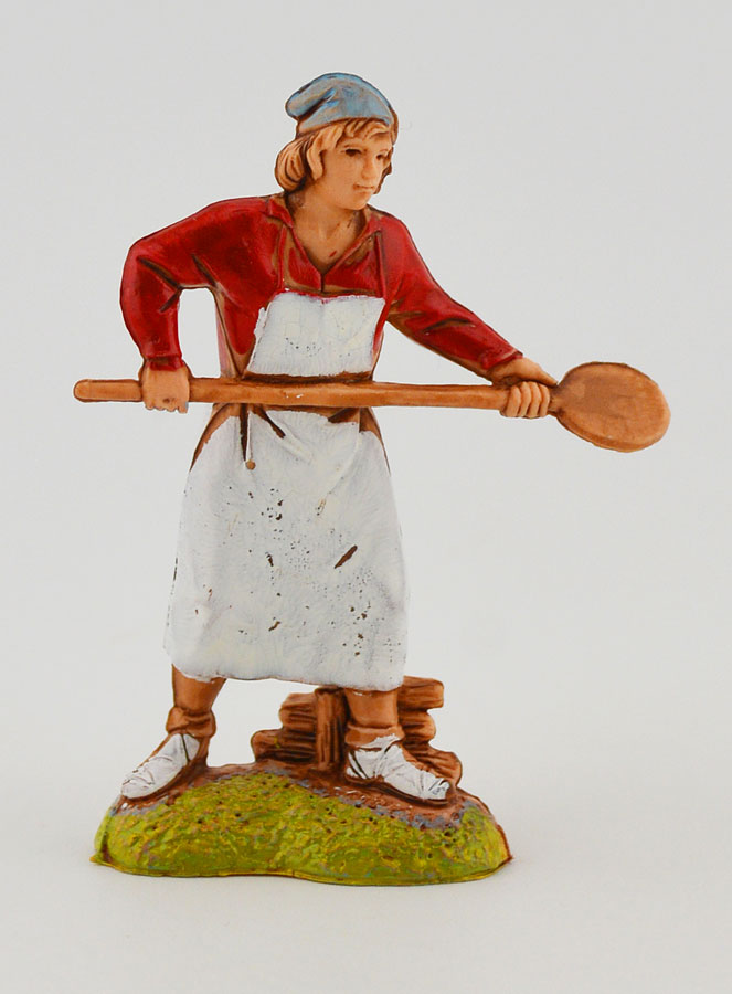 Santon Boulanger et sa Pelle à Pain - 6 cm (pic 1)