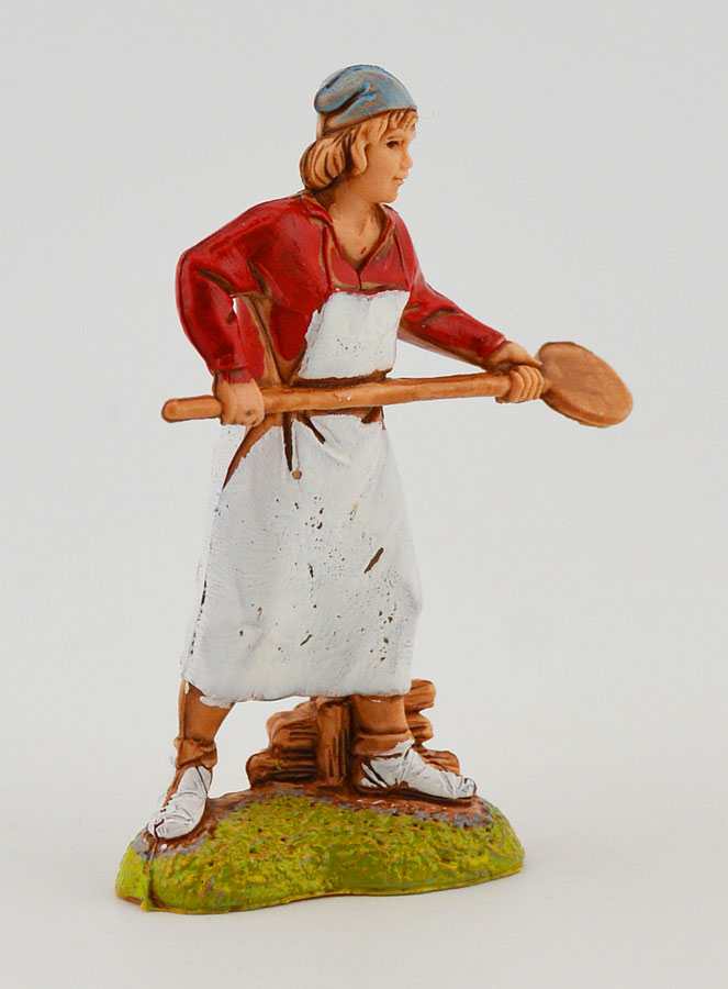 Santon Boulanger et sa Pelle à Pain - 6 cm (pic 3)