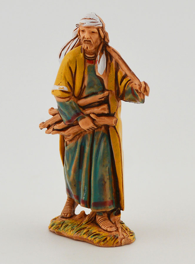 Santon Voyageur Ramasseur de Bois - 6 cm (pic 2)