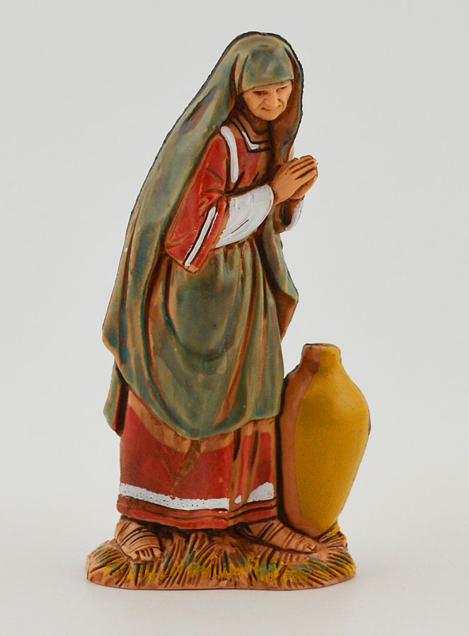 Santon Femme Avec Amphore - 6 cm (pic 1)