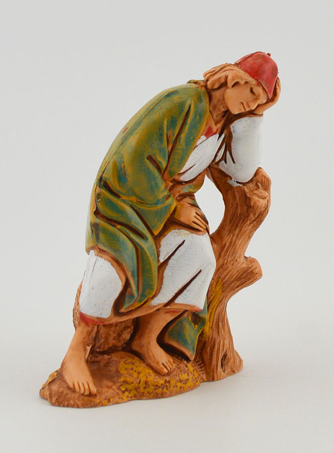 Santon Berger Endormi - 6 cm (pic 3)