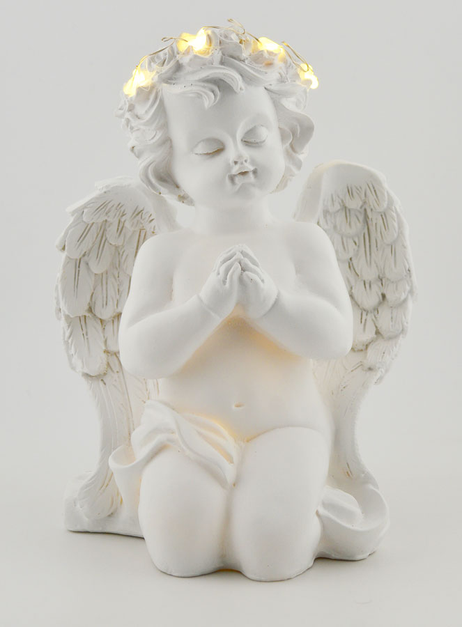 Ange Lumineux en Prière - 16cm (pic 1)